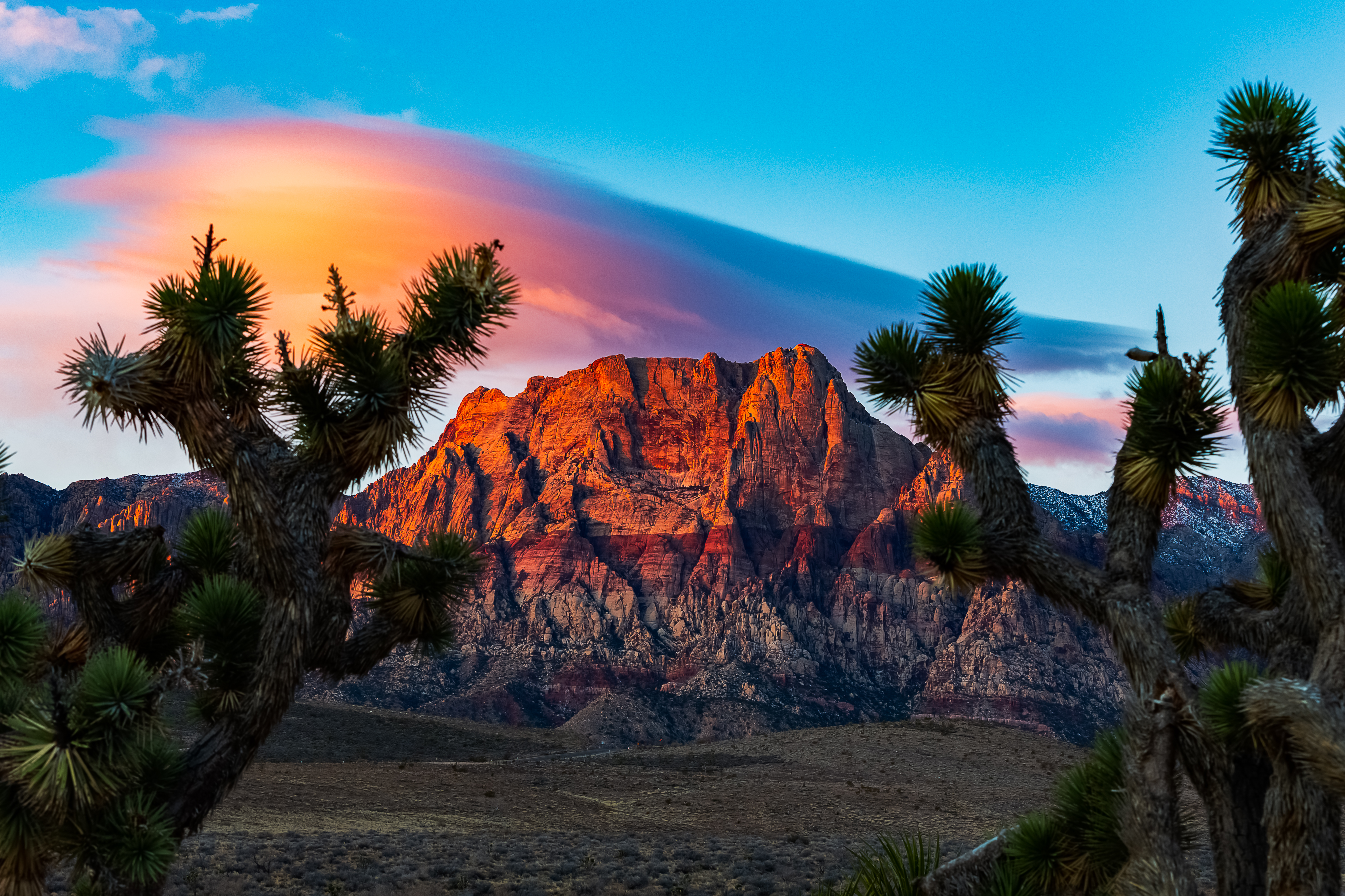 Red Rock Sunrise - Senior Trip to Las Vegas