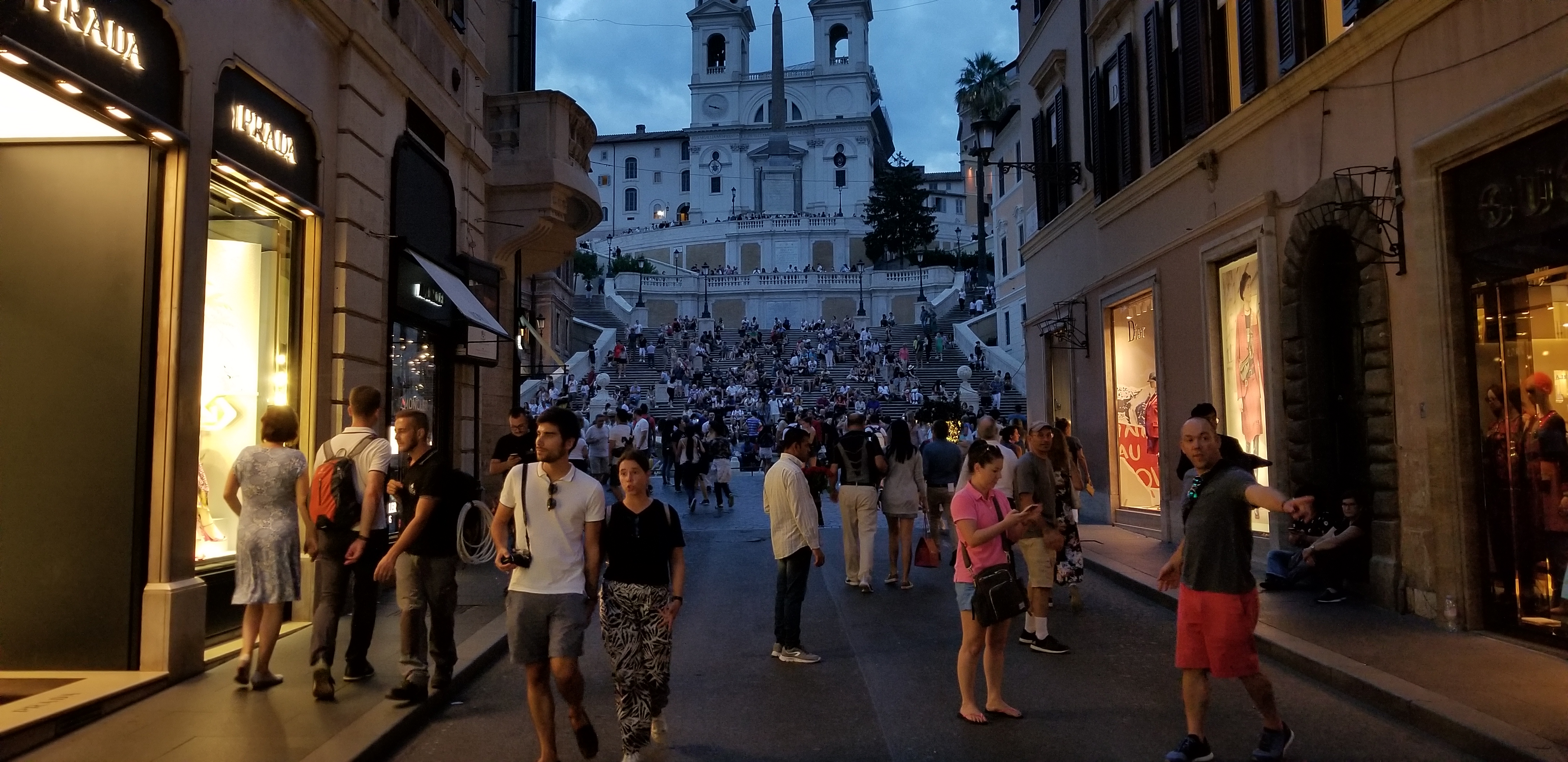 Spanish Steps, Rome - Senior Trip to Rome